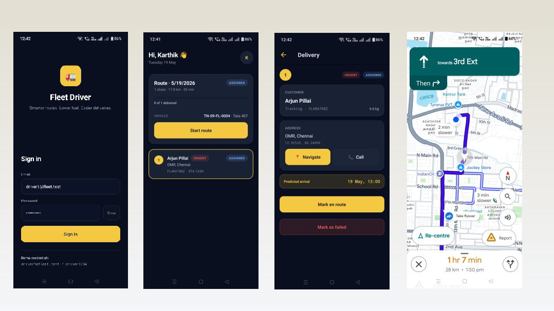 Maintenance Dashboard